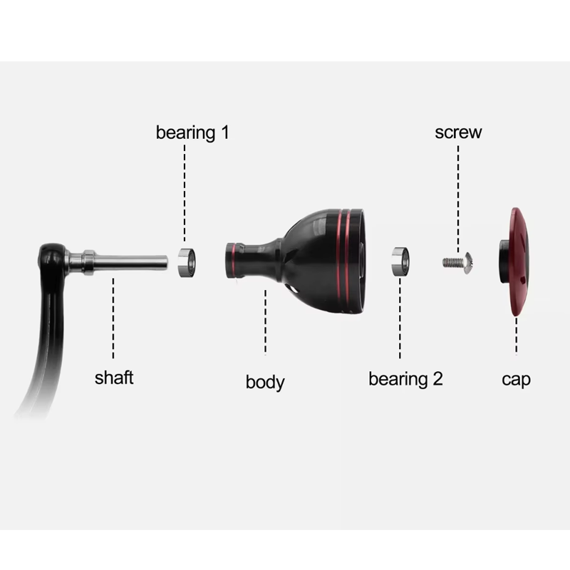 Shimano Reel Sienna - Perilla de Potencia de 30mm para