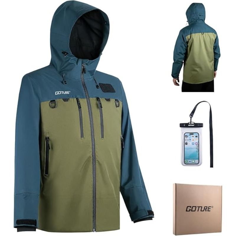 Fishing Jacket Waterproof - Chaquetas de Pesca Goture, Transpirables e