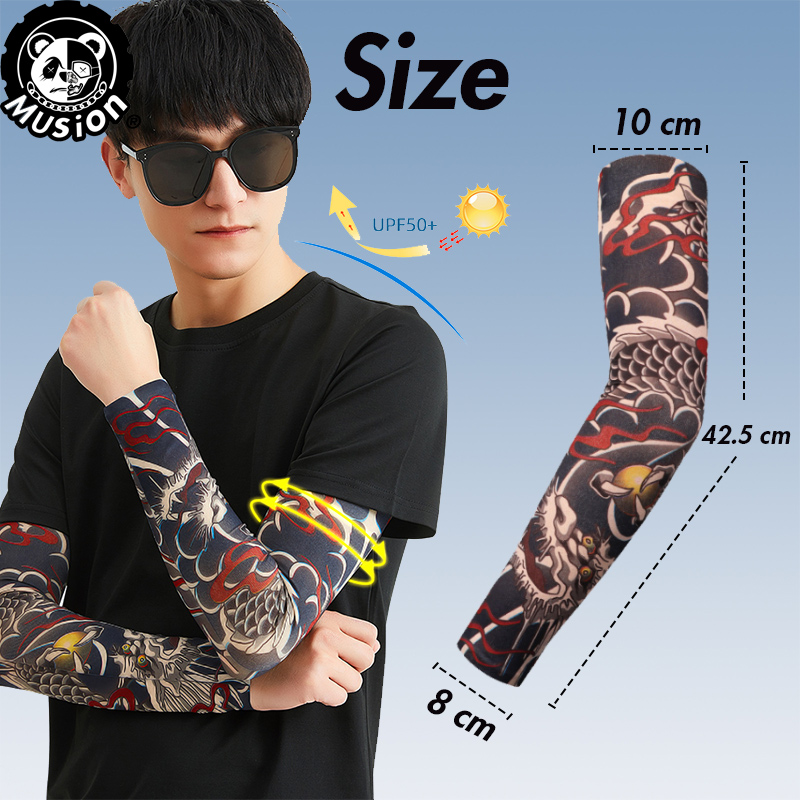 Musion nuevas mangas de tatuaj - Fishing Socks reseña y precio