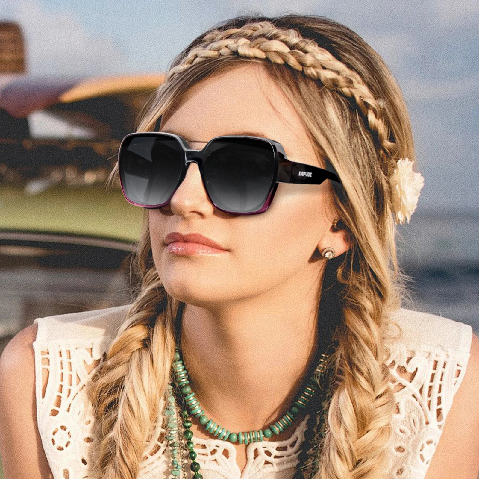 Gafas de Sol Kapvoe Fitover, C - Fishing Sunglasses Polarized reseña y precio