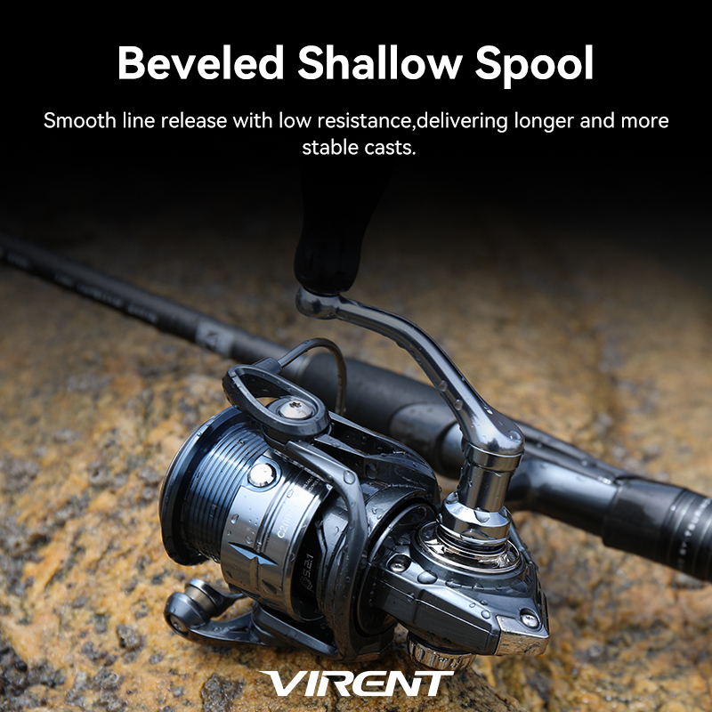 Carrete de Pesca Giratorio TSU - Kastking Reel Zephyr reseña y precio