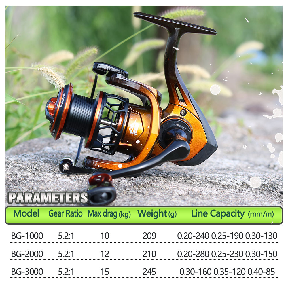 Carrete de Pesca Giratorio JOS - Kastking Reel Zephyr reseña y precio